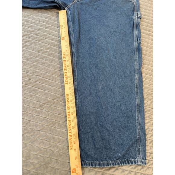 Carhartt Dungaree Fit Carpenter Jeans Pants Mens 42x27 - Picture 6 of 6